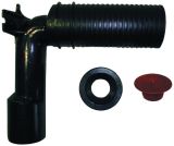 HL34 Сифонно коляно DN40/50 за сифон под умивалник за баня, за тръби DN32 и DN40. 0