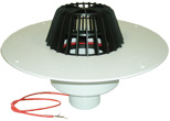 HL62.1P/7 Воронка DN75 с PVC-маншет и вграден нагревател (10-30W/220V) 0