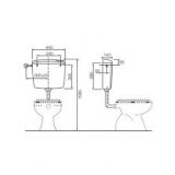 Казанче за тоалетна PERK 1