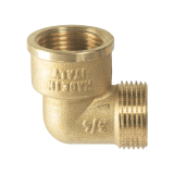 Коляно Ж/М 1 1/2" х 1 1/2"  месинг 0