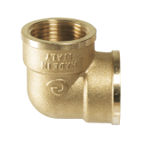 Коляно Ж/Ж 2" х 2"  месинг 0