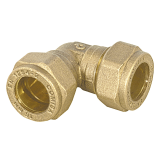 Коляно месинг за медни тръби 22мм. х 22мм. 0