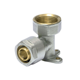 Коляно със стенна планка 20x2-1/2" (винтов 3/4" Euro) 0