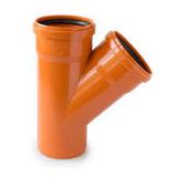 Кликни за увеличение PVC Разклонител 45° D.110x110mm 0