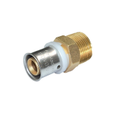 Прес Съединител с външна резба 20x2-1/2" 0