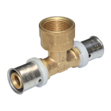 Прес Тройник с вътрешна резба 20x2-1/2"-20x2 0