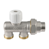 Радиаторен кран еднопосочен-два порта 201E 1/2" 0